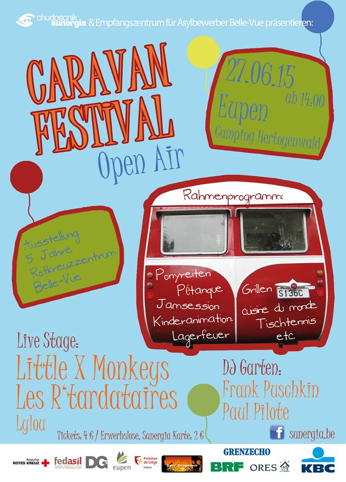 Caravan-Festival mit Little X Monkeys